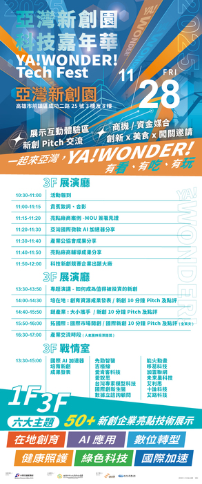 亞灣新創科技嘉年華 見習活動 (中山大學報名專區)圖片